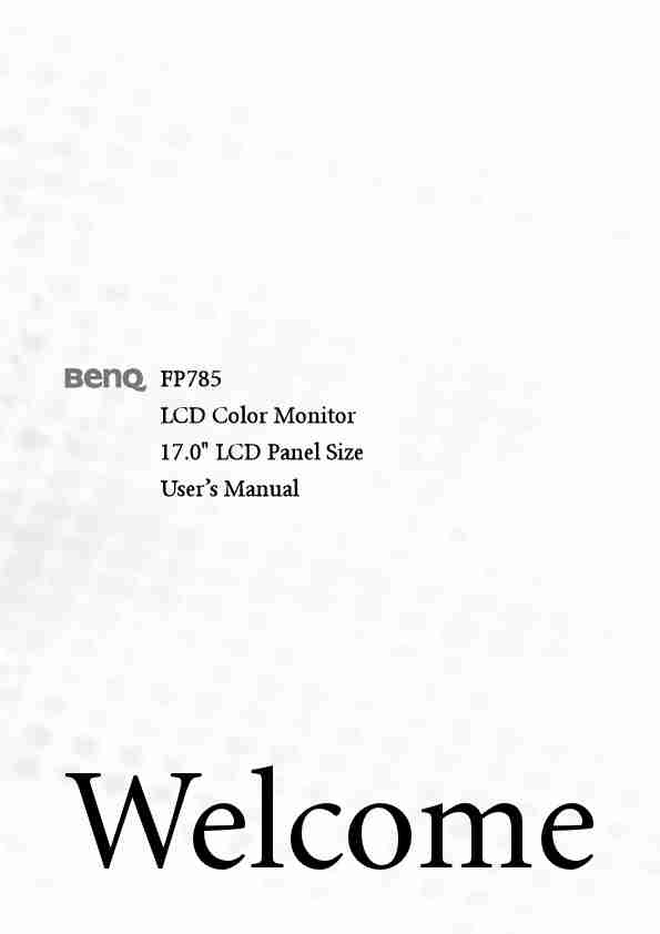 BenQ Computer Monitor FP785-page_pdf